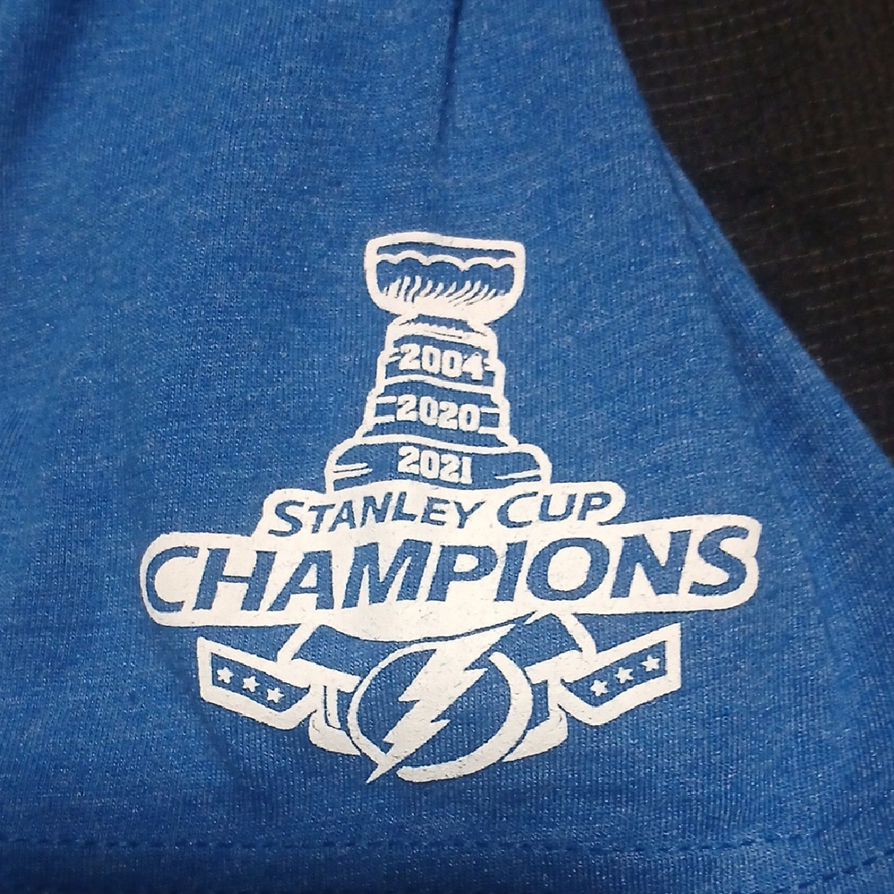 Next Level Apparel Blue Short Sleeve Tee - Picture 5 of 6